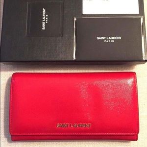 Saint Laurent Leather Wallet